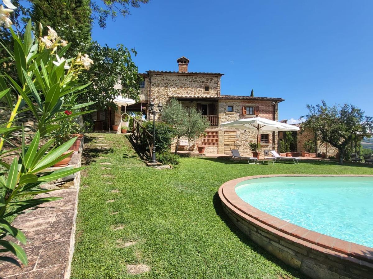 Luxury 1-Bedroom House With The Pool In Tuscany. Anghiari Eksteriør billede